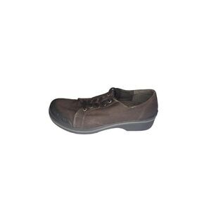 Dansko Veda Clog Sneakers Women Sz 8 Vegan‎ Black Walking Canvas Boho Workwear